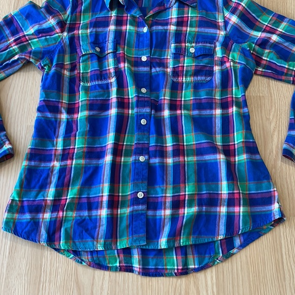 Old Navy Plaid Flannel - Picture 2 of 7